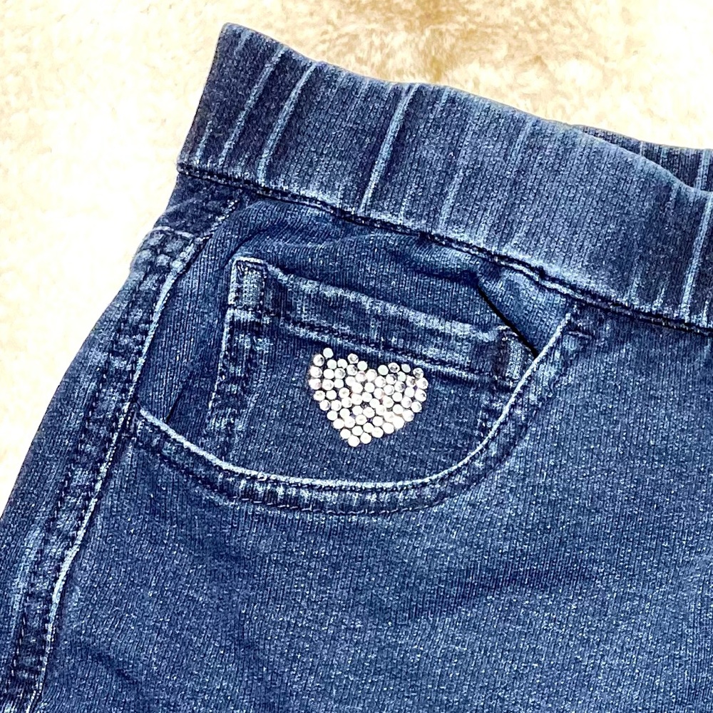 Dream Jeanne’s by Quaker Factory jeans leggings cropped capri